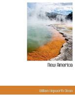 New America, with Illustrations from Original Photographs 1241317542 Book Cover