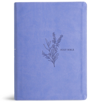 KJV Study Bible, Full-Color, Lavender Leathertouch B0FP8FMHKW Book Cover