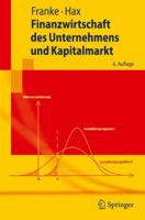 Finanzwirtschaft des Unternehmens und Kapitalmarkt (Springer-Lehrbuch) 3642025528 Book Cover