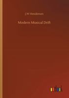 Modern Musical Drift 375235108X Book Cover