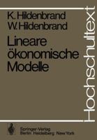 Lineare Okonomische Modelle 3540072594 Book Cover