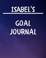 Isabel's Goal Journal: 2020 New Year Planner Goal Journal Gift for Isabel / Notebook / Diary / Unique Greeting Card Alternative 1676976833 Book Cover