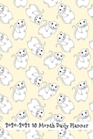 2020 - 2021 18 Month Daily Planner: Adorable Pudgy Pet Rat Cover Daily Organizer Calendar Agenda 6x9 Work, Travel, School Home Monthly Yearly Views To Do Lists Blank Notes Birthday Anniversary Reminde 1710032952 Book Cover