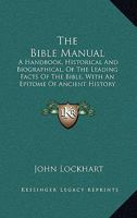 The Bible Manual 1164892398 Book Cover