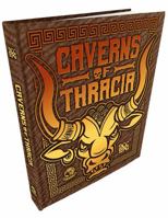 The Caverns of Thracia (DCC RPG) Minotaur Hide Cover 1961756935 Book Cover