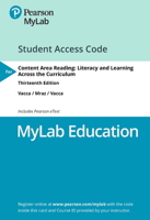 MyLab Education with Pearson eText -- Access Card -- for Content Area Reading: Literacy and Learning Across the Curriculum 0135760879 Book Cover
