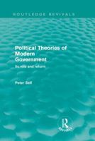 Political Theories of Modern Government: Its Role and Reform 0415572932 Book Cover