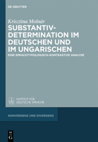 Substantivdetermination Im Deutschen Und Im Ungarischen 3110343126 Book Cover