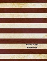 Giant-Sized Notebook: USA Flag Design, 600 Pages, Notebook/300 Ruled Sheets 172001048X Book Cover