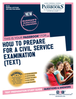 How To Prepare for a Civil Service Examination (TEXT) (General Aptitude and Abilities Series) 1731867425 Book Cover