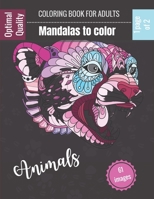 Mandalas Sea Animals - Libro para colorear para adultos y niños