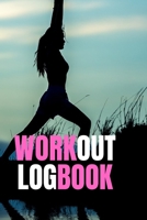 Workout Log Book: Bodybuilding Journal, Fitness Tracker Journal, Fitness Log Book, Gym Log Book For Men & Women, 6 x 9, 120 Pages 1673039332 Book Cover