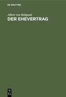 Der Ehevertrag 3112447077 Book Cover