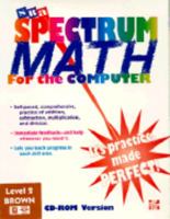 SRA Spectrum Math Brown Fourth Edition 002687542X Book Cover