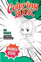 The Manga Coloring Book :: Female Characters to Color B0884JYG3C Book Cover