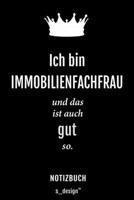 Notizbuch f�r Immobilienfachm�nner / Immobilienfachmann / Immobilienfachfrau: Originelle Geschenk-Idee [120 Seiten kariertes blanko Papier] 1677581506 Book Cover