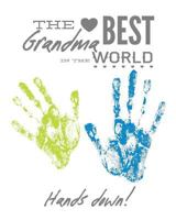 The Best Grandma In the World: DIY Handprint and Activity Booklet 1723751995 Book Cover