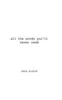 all the words you'll never read 0368296601 Book Cover