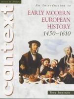 An Introduction to Early Modern European History, 1450-1610 0340683872 Book Cover