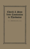 Church & State from Constantine to Theodosius 0313207933 Book Cover