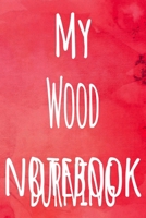 My Wood Burning Notebook: The perfect gift for the artist in your life - 119 page lined journal! 169919484X Book Cover