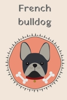 French Bulldog: Composition College Ruled Notebooks Plnner 6.14 x 9.21 Inch 1722218274 Book Cover