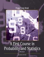 A First Course in Probability and Statistics With Applications 0155275208 Book Cover