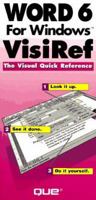 Word 6 for Windows Visiref 1565297407 Book Cover