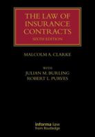 The Law Of Insurance Contracts 1843118432 Book Cover