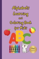 Alphabets learning and coloring book for kids (Kids Club) B0CWGHDXN9 Book Cover