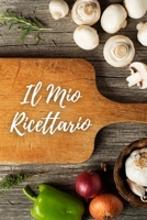 Il Mio Ricettario: con 206 Pagine puoi Raccogliere e Organizzare fino a 100 Ricette 1716207029 Book Cover