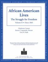 African American Lives 0321277082 Book Cover