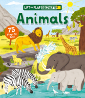 Animals Lift and Discover (Curious Fox Books) 75 Lift-the-Flap Adventures Exploring Wildlife, Habitats, Ecosystems, Adaptations, and Migrations Around the World, for Kids Ages 4-7 B0GQ7FDTXF Book Cover