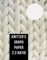 Knitting Graph Paper Notebook: Knitting Graph Paper Notebook Knitting Graph Paper Journal 2:3 Ratio 120 pages Letter Format 8.5x11 107291381X Book Cover