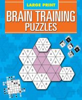 Large Print Brain Training Puzzles 1784045330 Book Cover