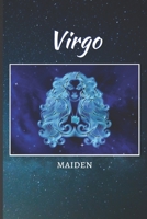 Virgo Zodiac Journal: (100 Pages | Blank Lined Notebook | 6x9) (Zodiac Notebooks) 1675265917 Book Cover