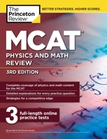 MCAT Physics and Math Review 0375427953 Book Cover