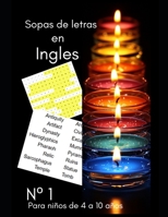 Sopa de Letras 1: Sopas de letras en Ingles para niños (Spanish Edition) B0DWLQZL92 Book Cover