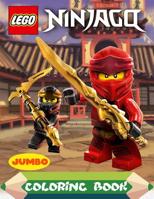 Lego Ninjago Coloring Book : Lego Ninjago Jumbo Coloring Book Fod Kids, Ninja Coloring Book 1095388061 Book Cover
