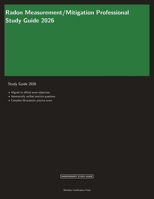 Radon Measurement/Mitigation Professional Study Guide 2026 (Meridian Certification Press Study Guides) 1608887731 Book Cover