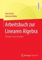 Arbeitsbuch Zur Linearen Algebra: Aufgaben Und Losungen 3662455609 Book Cover