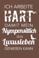 Ich arbeite hart, damit meine Nymphensittiche ihr Luxusleben genießen können: A5 Dodgrid (gepunktet) | Agenda Journal | Perfekt zum Schreiben und ... Geschenkidee Nymphensittiche (German Edition) 1696027330 Book Cover