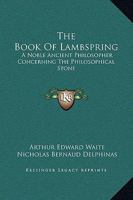 Book of Lambspring 1425300227 Book Cover