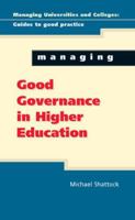 Managing Good Governance 0335216668 Book Cover