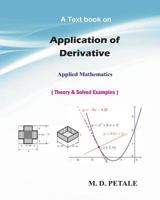 Application of Derivative: Applied Mathematics 0464994071 Book Cover