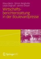 Wirtschaftsberichterstattung in Der Boulevardpresse 3531186159 Book Cover