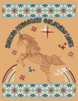 Mosaic Unicorns: Coloring Book B0BW2CNKLP Book Cover