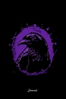 Journal: Dot Grid Journal - Purple Raven Costume Cool Easy Halloween Gift - Black Dotted Diary, Planner, Gratitude, Writing, Travel, Goal, Bullet Notebook 1695367103 Book Cover