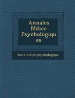 Annales M�dico Psychologiques 1274935342 Book Cover