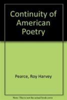 The Continuity of American Poetry 0691012547 Book Cover